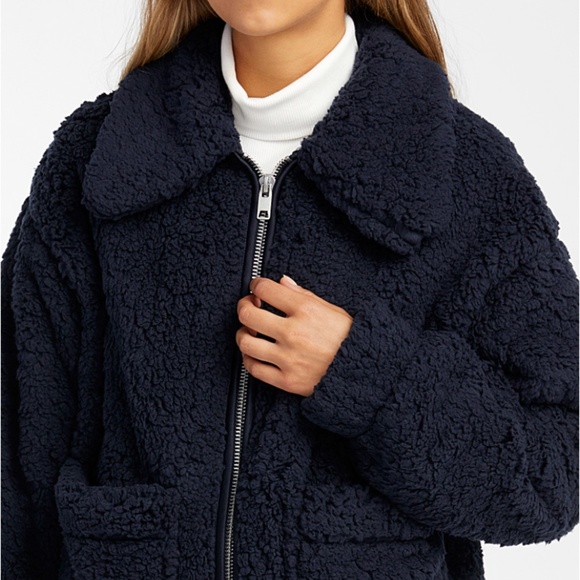 Army Green Teddy Coat / Jacket - Picture 3 of 3